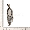 Eye Theme 304 Stainless Steel Pendants STAS-R140-06AS-01-3