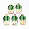 Alloy Enamel Pendants ENAM-N054-014-1