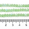 Transparent Glass Beads Strands EGLA-A034-T4mm-MB09-5