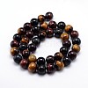 Natural Gemstone Round Bead Strands X-G-J303-13-14mm-2