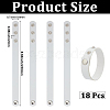 18Pcs PU Leather Snap Bracelets for Women Men BJEW-CY0001-13A-2