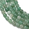 Natural Green Aventurine Beads Strands G-E380-02-6mm-5