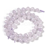 Natural Dyed White Jade Beads Strands G-H057-A22-04-3