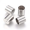 Tarnish Resistant 201 Stainless Steel Cord Ends STAS-O118-68P-1