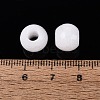 Natural White Jade European Beads G-Q607-01A-19-3