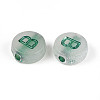 Luminous Frosted Acrylic Beads FACR-T008-02B-2