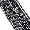 Non-magnetic Synthetic Hematite Bead Strands G-G914-2mm-33-1