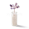 Chip Natural Quartz Crystal & Amethyst Display Decorations DJEW-D005-01R-01-2