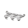 304 Stainless Steel Pendants STAS-D382-04G-P-2