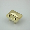 Zinc Alloy Twist Bag Lock Purse Catch Clasps PURS-PW0005-093LG-1