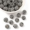 Alloy Rhinestone Beads RB-A034-10mm-A01B-1