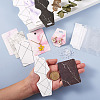 Marble Pattern Paper Necklace & Earring Display Cards DIY-YS0001-26-6