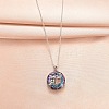 Alloy Pendant Necklaces PW-WGBDB2F-01-1