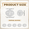 10Pcs 304 Stainless Steel Charms STAS-LP0003-19F-2