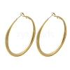 Brass Hoop Earrings for Women EJEW-A121-18C-G-2