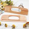 2Ppcs Wood Bag Handles WOOD-WR0001-04B-2