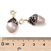 Natural Baroque Pearl Pendant Decorations PEAR-M012-06G-3
