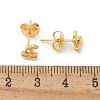 304 Stainless Steel Stud Earrings for Women STAS-Z117-14G-01-5