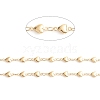 Brass Heart Link Chains CHC-E021-11A-1