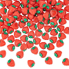 DICOSMETIC 100Pcs Translucent Epoxy Resin Decoden Cabochons CRES-DC0001-01-1