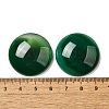 Natural Green Onyx Agate Cabochons G-E492-F-05-3