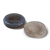 Natural Grey Agate Incense Burners AJEW-M226-01A-3