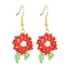 Glass Dangle Earrings EJEW-MZ00316-02-1