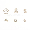 Brass Jump Rings KK-JQ0001-01AB-2