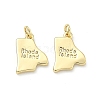Brass Pendants KK-D229-22X-G-1