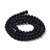 Glass Beads Strands EGLA-A034-P4mm-MD-M-5