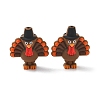 3D Thanksgiving Day Food Grade Silicone Focal Beads SL-CBA05A0-01-1