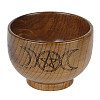 Triple Goddess Pentagram Wooden Bowl Ornament PW23051619825-1