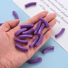 Opaque Acrylic Beads X-MACR-S372-002B-S016-5
