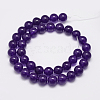 Natural Malaysia Jade Bead Strands G-A146-10mm-A01-2