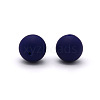 Round Food Grade Eco-Friendly Silicone Beads SI-JX0066A-02-1