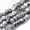 Handmade Porcelain Beads PORC-S498-19B-09-4