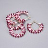 Handmade Japanese Seed Beads Pendants SEED-P003-19D-1