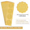 Self Adhesive Gold Foil Embossed Stickers DIY-WH0211-310-2