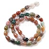 Natural Indian Agate Beads Strands G-B106-A21-01-3