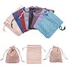 Burlap Packing Pouches Drawstring Bags ABAG-NB0001-10-1