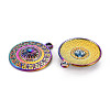 Rainbow Color Alloy Pendants PALLOY-S180-266-NR-3