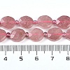 Natural Strawberry Quartz Beads Strands G-G182-C01-01-5