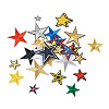 Star Computerized Embroidery Polyester Iron On Patches PATC-TAC0001-02-2