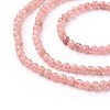 Natural Argentine Rhodochrosite Beads Strands X-G-F619-25-3mm-3