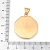 Hand Polished 304 Stainless Steel Pendants STAS-Z171-26G-01-3