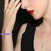 10 Colors Crackle & Baking Paint & Imitation Jade Glass Beads DGLA-YW0001-24A-6
