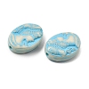 Painted Opaque Acrylic Beads AC-CBAA127-02D-2