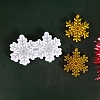 Christmas Snowflake Pendant Silicone Molds DIY-TAC0005-84-1