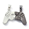 Alloy Magnetic Friendship Controller Necklace Set PALLOY-D204-01BS-1