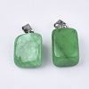 Natural White Jade Pendants G-Q996-29-2